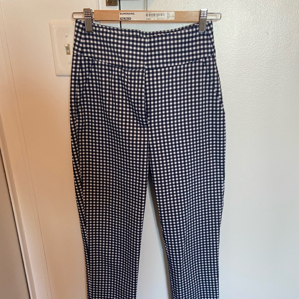 Zara Vichy pants (high waisted)